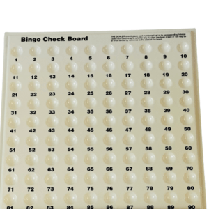 Plastic Bingo Board
