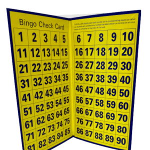 Folding Bingo Board